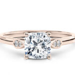 Μονόπετρο δαχτυλίδι ροζ χρυσό - Ketsetzoglou Diamond Ring