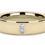 Βέρες γάμου χρυσές με διαμάντι