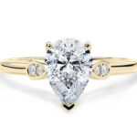 Μονόπετρο με μπριγιάν Κ18 καρατίων - Ketsetzoglou Diamond