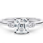 Λευκόχρυσο μονόπετρο με διαμάντι Κ18 - Ketsetzoglou Diamond