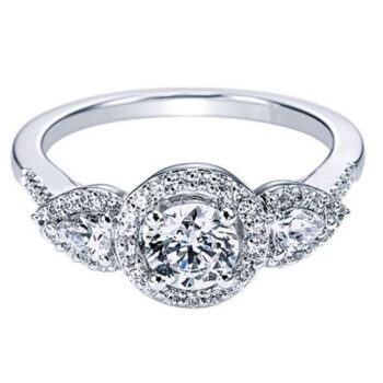 Μονόπετρο δαχτυλίδι με διαμάντια αρραβώνα -monopetro.com.gr