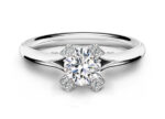 Λευκόχρυσο μονόπετρο μπριγιάν 18κ - Ketsetzoglou Diamond Ring