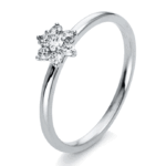 λευκόχρυσο μονόπετρο διαμάντι υψηλής αισθητικής - monopetro.com.gr