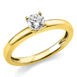 Μονόπετρο μπριγιάν φυσικό με πιστοποίηση - monopetro.com.gr