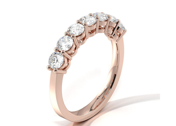 Μισόβερο δαχτυλίδι μπριγιάν για λόγο - Jewellery Ketsetzoglou