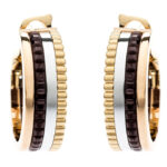 Τρίχρωμα σκουλαρίκια μοντέρνα σε όλα τα χρώματα