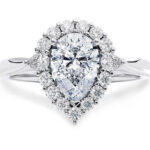 Μονόπετρο δαχτυλίδι με διαμάντι pear cut - Ketsetzoglou Diamonds