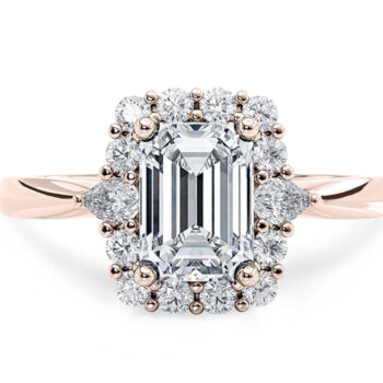 Μονόπετρο δαχτυλίδι με διαμάντι emerald cut - Only Natural Diamond