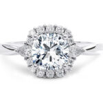 Μονόπετρα μπριγιάν με cushion cut diamond - Ketsetzoglou.gr