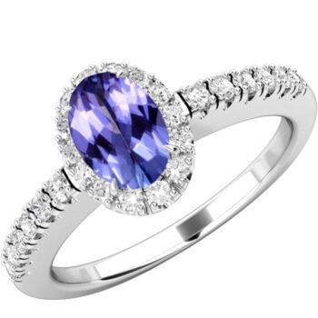 Δαχτυλίδι με μπριγιάν και τανζανίτη - Ketsetzoglou Diamond Ring