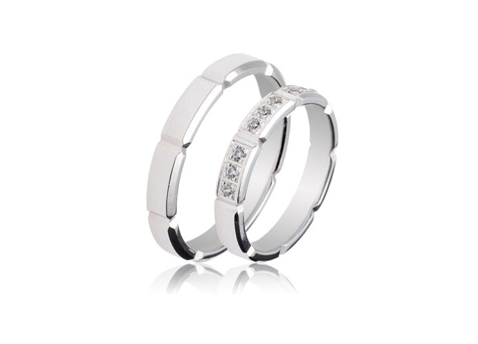 Χειροποίητες βέρες με Ζircon Swarovski | eshop monopetro.com.gr