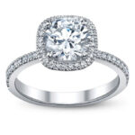 Μονόπετρο δαχτυλίδι μπριγιάν 18Κ | Engagement Ring Diamond |