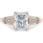 Μονόπετρο δαχτυλίδι ροζ χρυσό - Exclusive Jewellery Ketsetzoglou