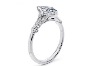 μονόπετρο δαχτυλίδι marquise cut diamond