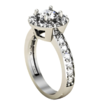 Μονόπετρο δαχτυλίδι μπριγιάν για λόγο Κ18-Solitare Diamond Ring