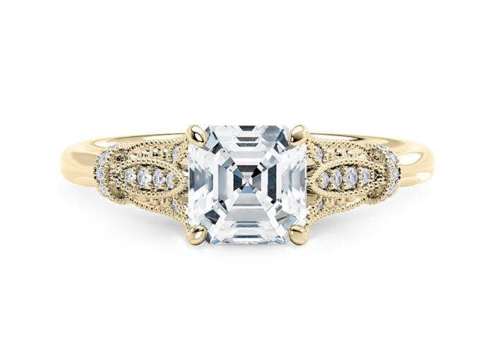 μονόπετρο δαχτυλίδι asscher cut diamond - Βρείτε τώρα online