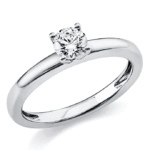 Κλασικό μονόπετρο δαχτυλίδι μπριγιάν - Ketsetzoglou Diamond