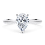 Κορυφαία μονόπετρα με διαμάντια φυσικά / Ketsetzoglou.com