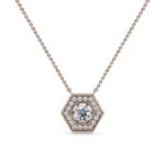 Μονόπετρο κολιέ μπριγιάν υψηλής αισθητικής - Online monopetro.com.gr