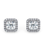 Κομψά σκουλαρίκια με διαμάντια ορυκτά - Monopetro Ketsetzoglou