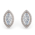 Σκουλαρίκια με διαμάντια κορυφαίας ποιότητας