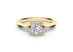 Κομψά μονόπετρα δαχτυλίδια με μπριγιάν - Ketsetzoglou Diamond