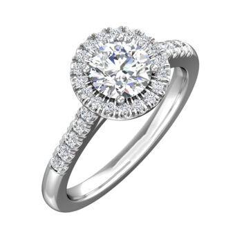 Μονόπετρο δαχτυλίδι με διαμάντια υψηλής ποιότητας -Ketsetzoglou