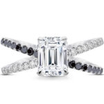 Μονόπετρο Emerald Cut Diamond - Ketsetzoglou Diamond Rings