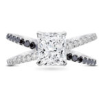 Μοναδικής αισθητικής μονόπετρο με διαμάντια - Ketsetzoglou.com eshop