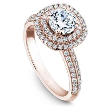 Μοντέρνα ροζέτα δαχτυλίδι με διαμάντια