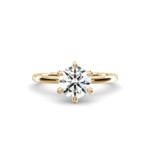 Round Cut Diamond Solitaire Ring