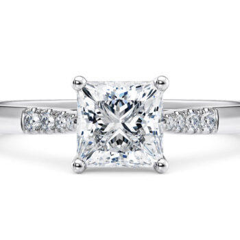 Μονόπετρα δαχτυλίδια με διαμάντια σε λευκόχρυσο - Diamond Ring