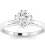 Vintage princess μονόπετρο με διαμάντι - Ketsetzoglou.com