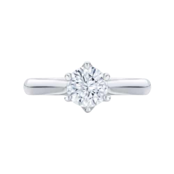 Λευκόχρυσο δαχτυλίδι με διαμάντι 18Κ - Δείτε τα online Ketsetzoglou.com