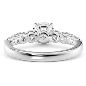 Solitaire ring with diamond 18K