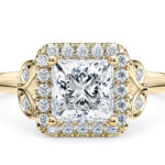 Χρυσό μονόπετρο αρραβώνα & γάμου  - Κetsetzoglou.com Athens