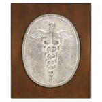 Ασημένιο κάδρο Ιατρικό σήμα - Online eshop monopetro.com.gr