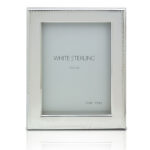 Κορνίζα για στέφανα γάμου επάργυρη