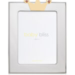 Παιδική κορνίζα με επίχρυσο στέμμα