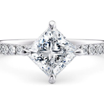 Μονόπετρο Δαχτυλίδι με Princess Cut