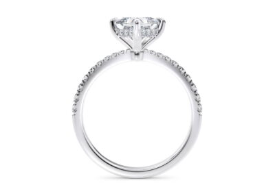 Μονόπετρο Δαχτυλίδι με Princess Cut