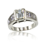 Emerald Cut Natural Diamond