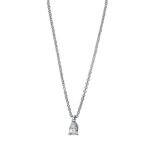 Κομψό κολιέ χειροποίητο με διαμάντι