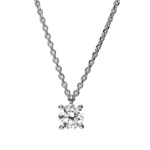 Εντυπωσιακό μίνιμαλ κολιέ με διαμάντι - monopetro.com.gr