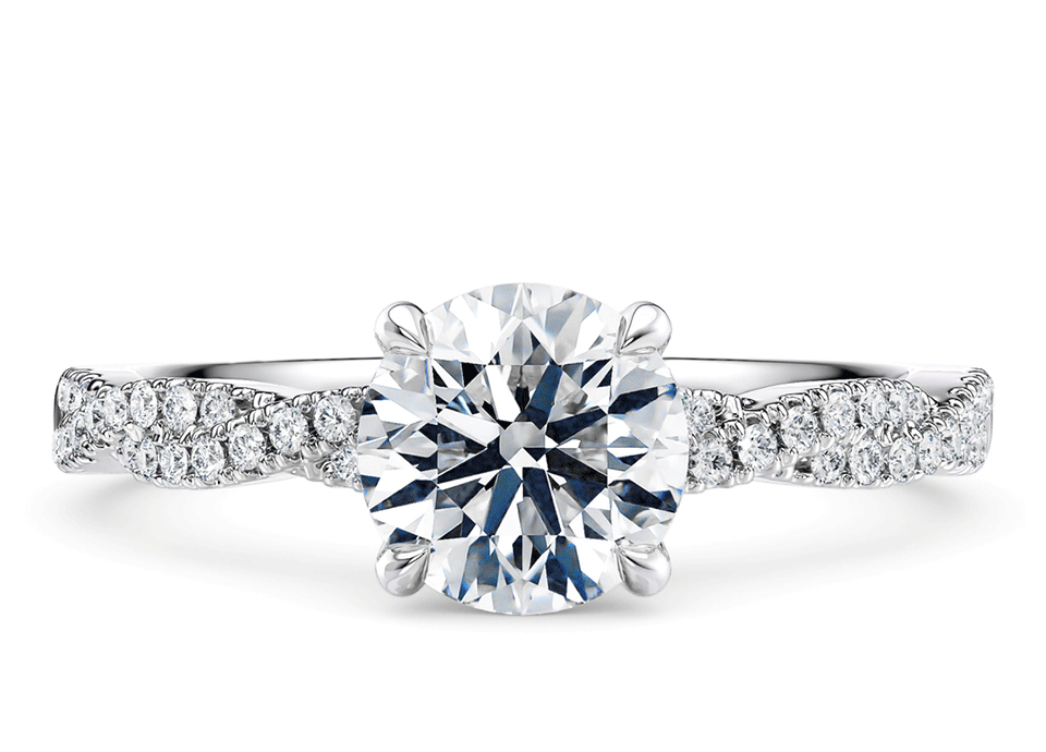 Eternal Diamond Μονόπετρο Λευκόχρυσο Eternal Diamond Μονόπετρο Λευκόχρυσο
